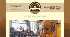 Desktop Screenshot of burlingtonbagelbakery.com